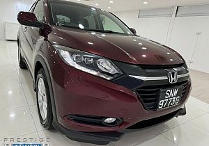Honda Vezel 1.5X CVT 2015 Maroon Push Start Revcam
